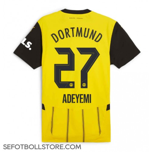 Borussia Dortmund Karim Adeyemi #27 Replika Hemmatröja 2024-25 Kortärmad